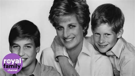 William And Harry Share Touching Memories Of Princess Diana Youtube