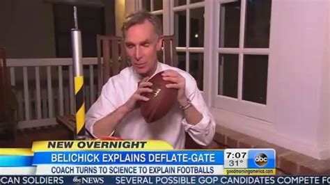 Bill Nye ‘the Science Guy Says Bill Belichick ‘didnt Make Any Sense