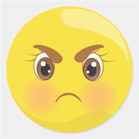 Mad And Angry Emoji Face Stickers Angry Emoji Emoji Faces Images And Photos Finder