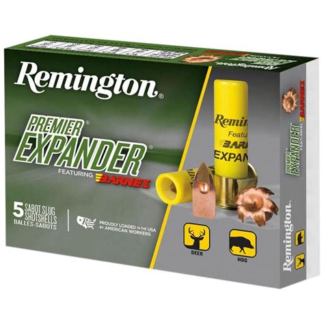 Bullseye North Remington Premier Expander Sabot Slugs 20 Gauge