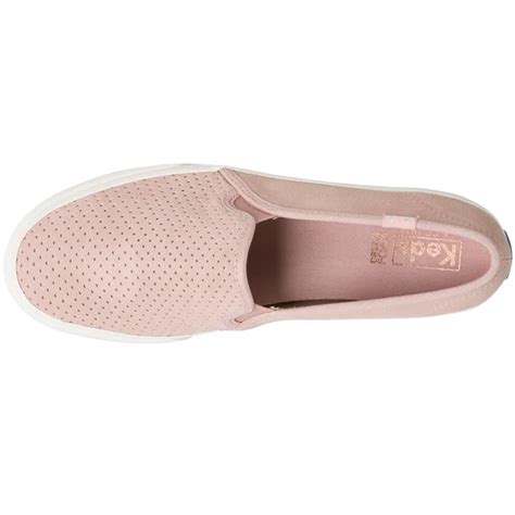 Keds Double Decker Suede Pink Womens Slip On Sneakers Shoe Stores Online Sneakers Shoes Online