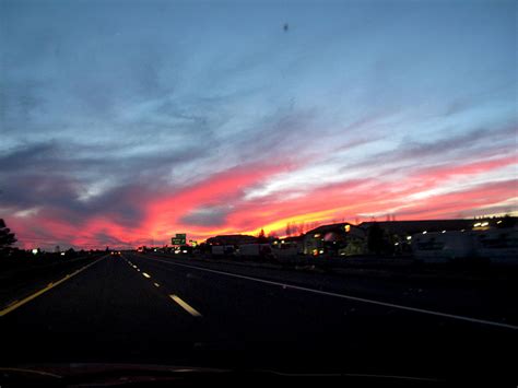 Sunset On Route 66 Photograph By Kathy Corday