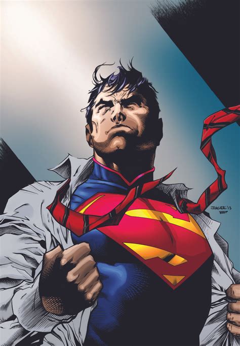 Jim Lee Superman Pinup Colors By Smudge By Smudgedcomics On Deviantart
