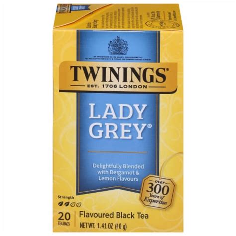 Twinings Of London® Lady Grey Black Tea Bags 20 Ct City Market