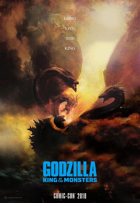 Godzilla King Of The Monsters 2019 Poster 8 Trailer Addict