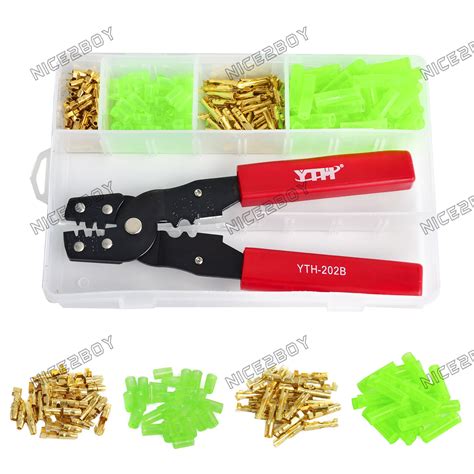 39 Bullet Connector Plus Pro Terminal Crimping Tool Kit For Yamaha
