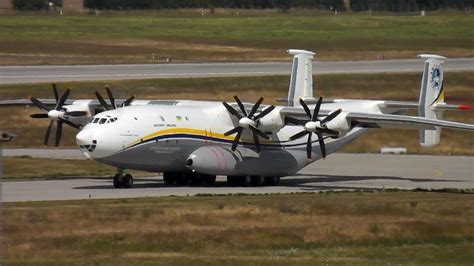 Antonov An 22 The Worlds Largest Propeller Aircraft Take Off At