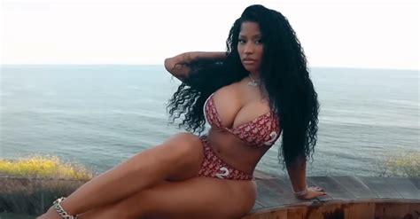 Nicki Minaj Flaunts ‘queen Of Rap’ Curves In Music Video For Red Ruby Da Sleeze Maxim