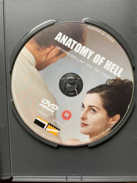 Anatomy Of Hell DVD 2004 Notorious Sexually Explicit Sex French Movie