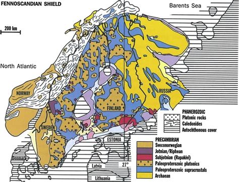 Geological Conditions In Finland And Scandinavia Image Geological