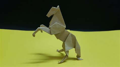 Origami Horse How To Make An Origami Horse Hướng Dẫn Gấp Con Ngựa