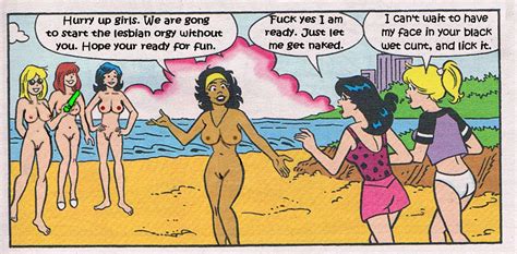 Rule 34 6girls Archie Comics Beach Betty And Veronica