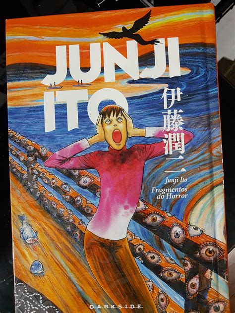 A Junji Ito Manga Collection Published In Brazil With A Cover Inspired