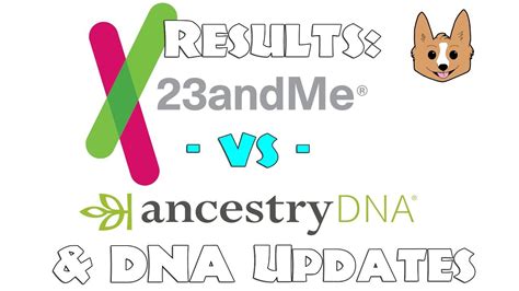 ancestrydna vs 23andme 2019 results comparison and profile updates genetic dna test youtube