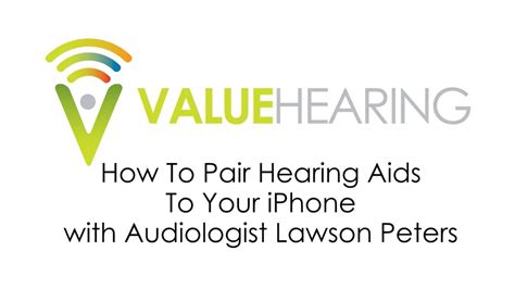 How To Pair Your Made For Iphone Mfi Hearing Aids To An