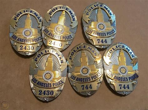Pin By Michael Wolf On Stinkin Badges Tv Props Lapd Badge Badge