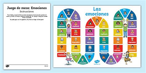 Juego De Mesa Las Emociones Educaci N Emocional Twinkl