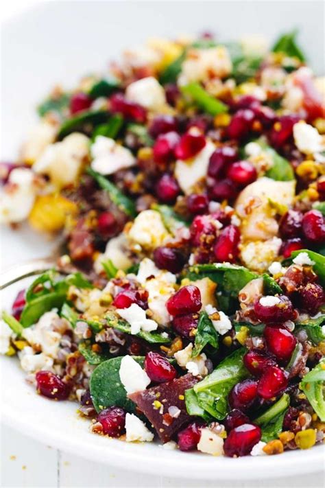 Winter Rainbow Quinoa Salad Recipe Vegetarian Recipes Healthy