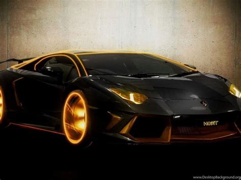 Black And Gold Exotic Cars 10 Hd Wallpapers
