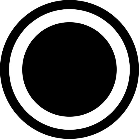 Black Circle Logo Design