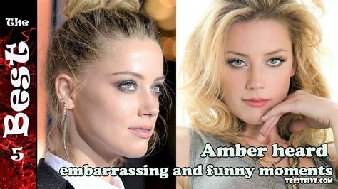 Amber Heard Embarrassing And Funny Moments Youtube