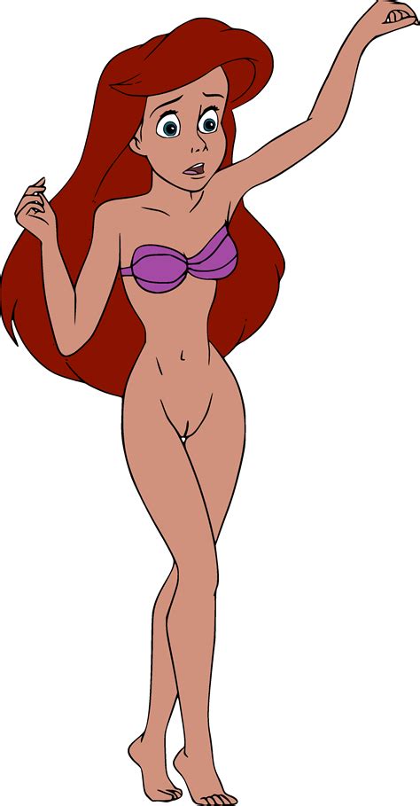 Rule 34 1girls Ariel Bottomless Disney Female Female Only Flat Chest Pussy Standing The Little