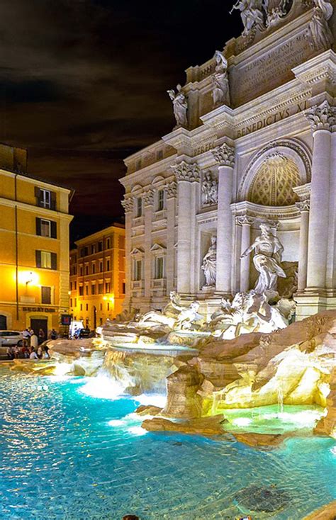 Most Beautiful Places In Italy Trevi Fountain Rome Italy Travel