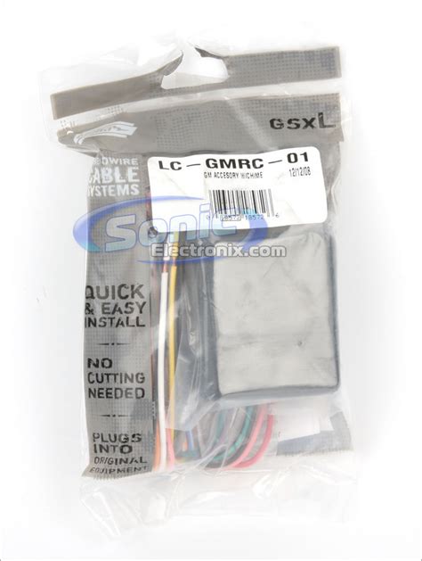 Axxess Lc Gmrc 01 Wiring Interface For Select 2000 2023 Vehicl