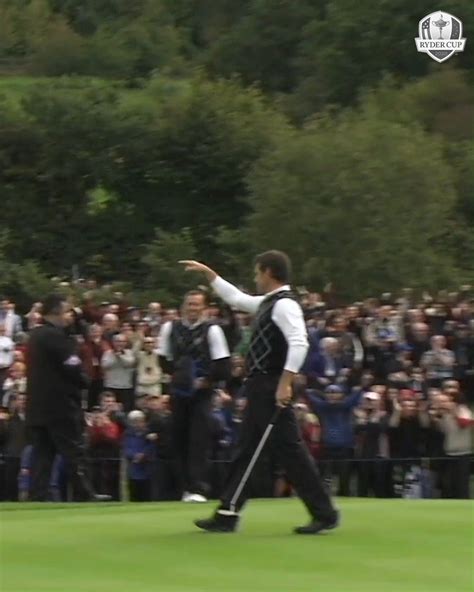 Lee Westwood Monster Putt At The 2010 Ryder Cup Not Bad For Your