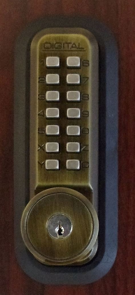 Lockey 2210dc Ko Mechanical Digital Double Sided Combination Deadbolt