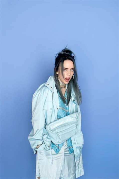 Billie Eilish Blue Hair Wallpapers Wallpaper Cave