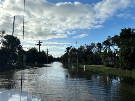 Sanibel Captiva Updates Power Out Wastewater System Down After Milton