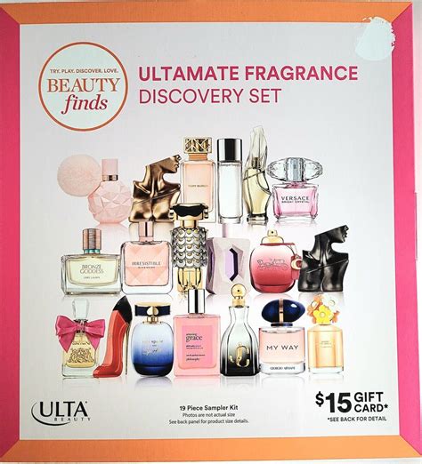Ultimate Fragrance Discovery Set Beauty Finds By Ulta Perfume Sampler