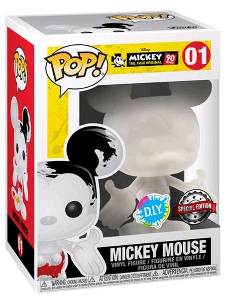 Funko Pop Disney Mickey Mouse 90 Years 01 Mickey Mouse Diy New