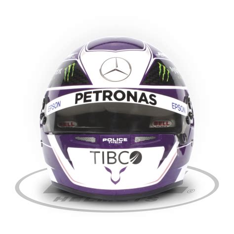 Here's another race specific helmet, it's lewis hamilton's race winning bahrain gp helmet. Lewis Hamilton 2020 | Bell Mini Helmets
