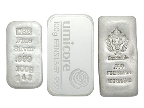 Best Value 100g Silver Bar Lois Bullion