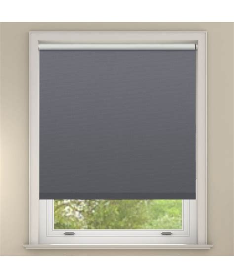Value Ready Made Thermal Blackout Roller Blinds White Backed