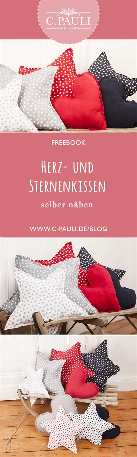 Freie kommerzielle nutzung keine namensnennung top qualität. Herz- und Sternenkissen selber nähen | Sternenkissen ...