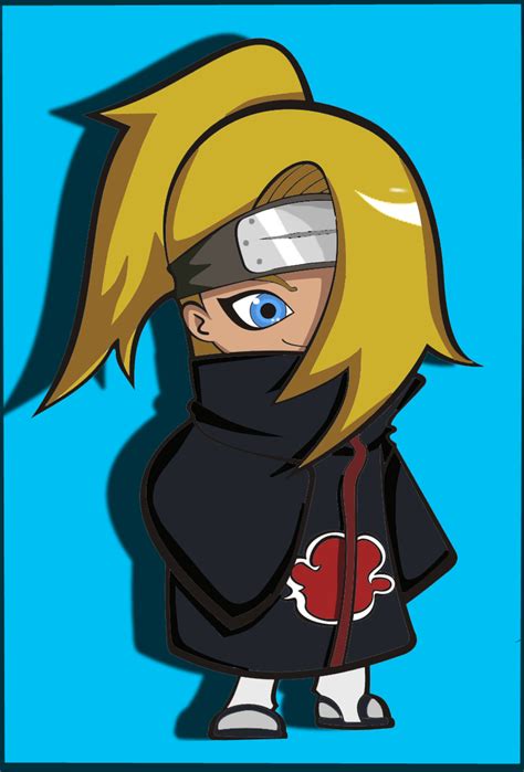 Deidara Chibi By Sabbaru On Deviantart