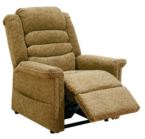 Catnapper Soother Power Lift Full Lay Out Chaise Recliner With Heat And