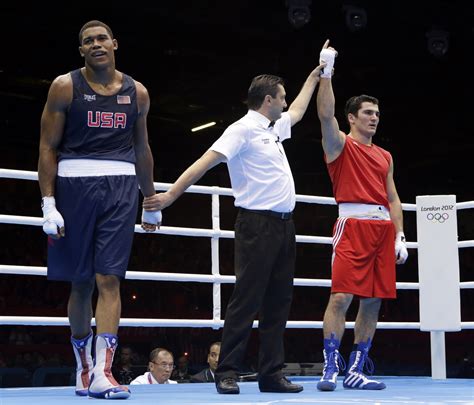 Las Vegas Michael Hunter Eliminated From Olympic Boxing In First Match