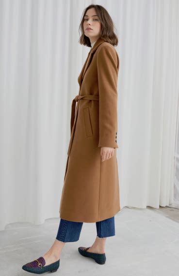 Fashion turndown collar pure colour long sleeve coat. 9 of the best camel coats for this winter and beyond ...