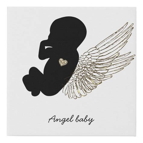 Angel Baby Canvas Memorial T For That Beautiful Baby To Perfect For