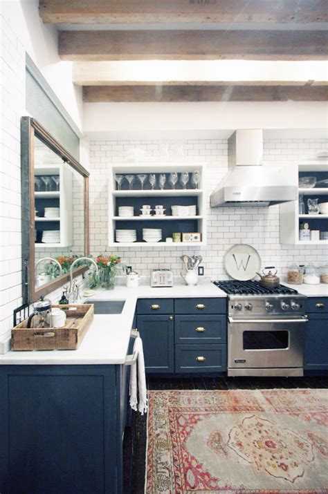 Hale navy benjamin moore via studio mcgee raccoon fur from benjamin moore is very dark gray that leans blue in natural light and it's also a nice alternative to. Blue Kitchen Cabinets Is the Comfortable Choice - Hupehome