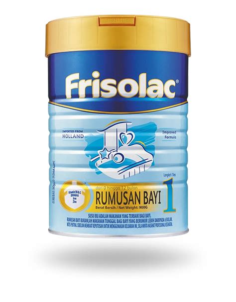 This is a high quality product that has well blended ingredients to keep your child healthy and happy. FRISOLAC STEP 1 (0 - 12 MONTHS) MILK POWDER 900g - 360 Trading