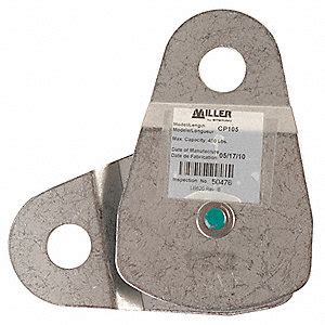 HONEYWELL MILLER Stainless Steel Pulley Block Assembly, Tensile Strength 5000 lb., Silver ...