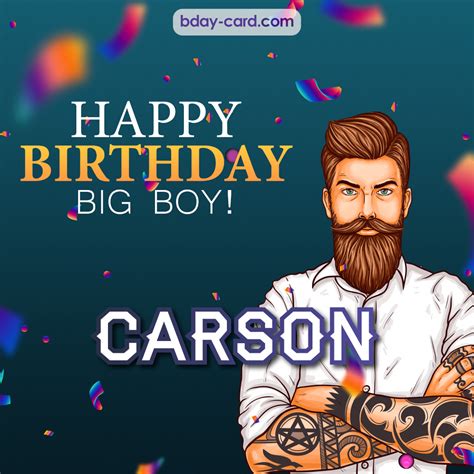 Birthday Images For Carson 💐 — Free Happy Bday Pictures And Photos