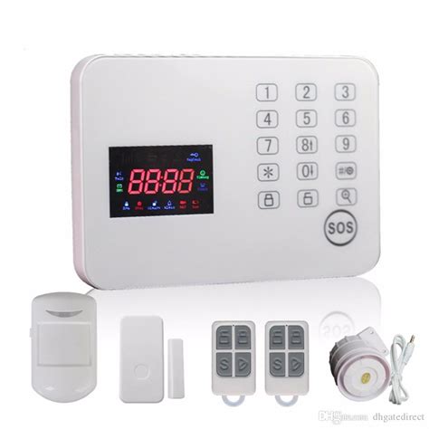 Modern Home Burglar Alarm Systems Page Design Web