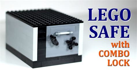 Lego Safe With Working Combination Lock Youtube
