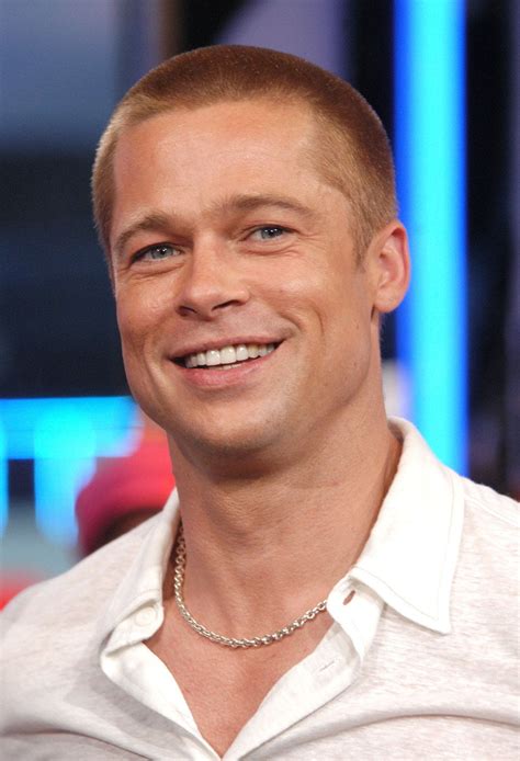 Back To Buzz Brad Pitt Hair Brad Pitt Brad Pitt Haircut